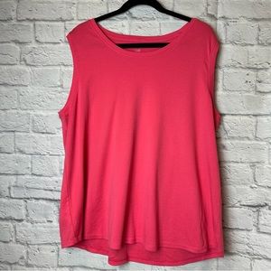 J. Jill Pima Back Pleat Tank